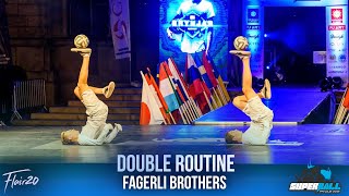 Fagerli Brothers  Super Ball 2016  Double Routine [upl. by Ollehcram30]