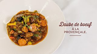 Daube de boeuf à la provençale [upl. by Elmer]