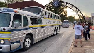 Blytheville Arkansas bus rally parade [upl. by Zwick]