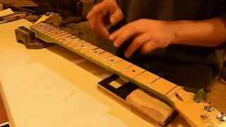 Guitar Fret Leveling Why and How  Part 1 of 2 [upl. by Tucky917]