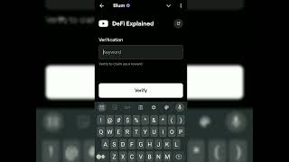 DeFi Explained code blum [upl. by Chasse]