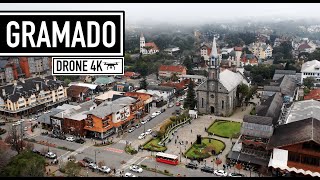 Gramado and Canela drone 4k 🇧🇷 Rio Grande do Sul RS Brazil 2021 [upl. by Frankhouse]