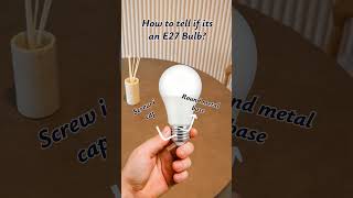 How to Change an E27 bulb💡 [upl. by Powers]