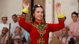 Uyghur folk song  Gulyarxan English Subtitles [upl. by Nyrb]