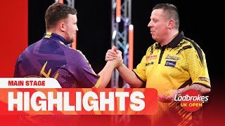 INTO THE QUARTERS  Day Two Main Stage Evening Highlights  2024 Ladbrokes UK Open [upl. by Estele]