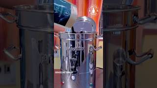 Pradeep stainless steel  Ibrew  Black tea decoction Maker with Heating coil More Info 9176555995 [upl. by Ydiarf348]