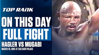 When Marvelous Marvin Hagler Tamed The Beast  MARCH 10 1986 [upl. by Quintilla]