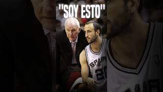 Manu Ginóbili CAMBIÓ a Gregg Popovich PARTE 1 nba basketball [upl. by Airotnahs]