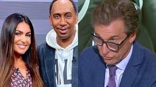 🔴ESPN COWORKER BLASTS STEPHEN A SMITH ALLEGEDLY BEING IN A RELATIONSHIP WITH MOLLY [upl. by Sadoc]