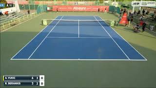 Berankis goes off [upl. by Ydoow]