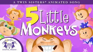 Five Little Monkeys  Sing Along Nursery Rhyme [upl. by Raimes]