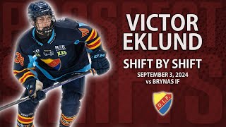 Victor Eklund vs Brynäs IF  Sep 3 2024  PreSeason [upl. by Alegnasor]