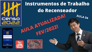 ATUALIZAÇÃO da AULA 04  Instrumentos de trabalho do Recenseador  Conhecimentos Técnicos IBGE 2022 [upl. by Eenet732]