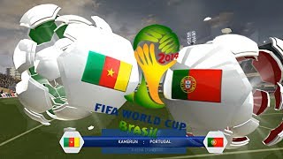 Portugal gegen Kamerun  WM 2014 in Brasilien 2Gruppenspieltag  Let´s Play Fifa 14  POR 03 [upl. by Pelson219]