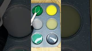 مين اكل الاندومي 😋😅painting colormixing mixedcolors satisfying asmr [upl. by Ylecara203]