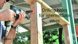 How to installing System J Stainless Wire Balustrade tensioned with mini rigging screws [upl. by Mundt]