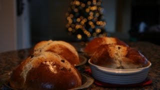 Traditional round homemade bread tutorial [upl. by Imak]