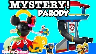 PAW PATROL Parody MICKEY MOUSE CLUBHOUSE quotPaw Patrol Toys Help Mickey Mousequot by EpicToyChannel [upl. by Artap375]