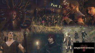 实况《龙之信条2》 Dragons Dogma 2 Part 1 西方神话文明史诗大作，支持多人线上合作游戏。一开始就遇见美杜莎！？龙族教义2 龙之信条2 dragondogma2 [upl. by Enrobso374]