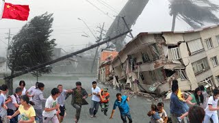 2 minutes ago Devastation in China Storm winds of 201 kmh hail destroyed houses and cars [upl. by Reuben]