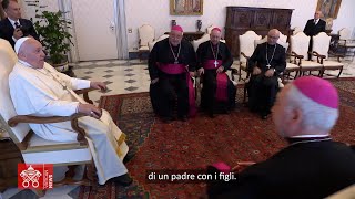 I vescovi della Basilicata dal Papa unità e coraggio nellaccoglienza e nel sostegno ai giovani [upl. by Erreit83]