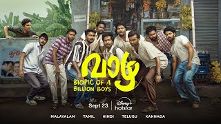 Vaazha  The Biopic of a Billion Boys  Official Malayalam Trailer  DisneyPlus Hotstar  Sept 23 [upl. by Robin]