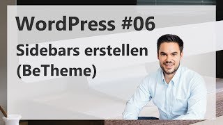 Sidebars erstellen und bearbeiten BeTheme  WordPress 06 [upl. by Meeka198]