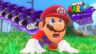 Super Mario Odyssey but Cosmic Clones Follow Mario  Full Game Walkthrough [upl. by Assirak]