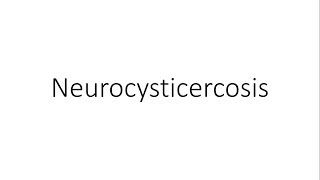 Neurocysticercosis NCC  Parasitology [upl. by Oregolac345]