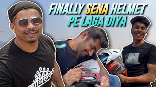 Vlog No 89  Finally SENA Helmet Pe Laga Diya [upl. by Eryn]