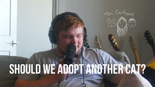 should we adopt another cat  The Carlsons Podcast  EP 1 [upl. by Inaleon]