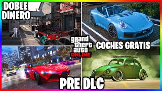 NUEVA ACTUALIZACION en GTA PREDLC DOBLE amp TRIPLE DINERO DESC EPICOS COCHES GRATIS GTA Online [upl. by Yecnuahc]