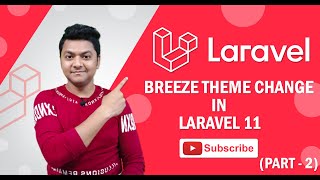 Laravel Breeze Theme Customization in Laravel 11  Laravel Tutorial in Hindi  Part 2 [upl. by Enylorac167]