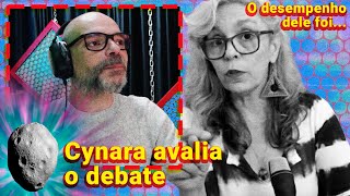 CYNARA AVALIA DEBATE ENTRE METEORO E MAMÃE FALEI  com Cynara Menzes [upl. by Annawot]