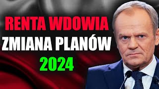 Renta wdowia 2024 Ujawniamy nowe plany rządu [upl. by Scuram]