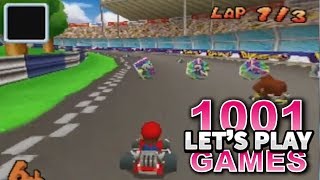 Mario Kart DS Nintendo DS  Lets Play 1001 Games  Episode 355 [upl. by Ydasahc]