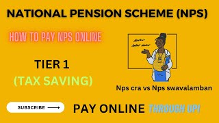 How to NPS Contribution Online Payment  how to invest in NPS  English [upl. by Geraldina875]