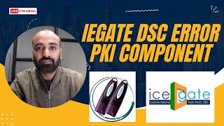 ICEGATE PKI not found resolve  No PKI applet found [upl. by Clayson45]