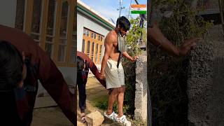 Neck ka bahot he hard powerfull stunt 🥵🇮🇳💪 shorts strong giantthedheeraj ytshorts stronger [upl. by Nosyk]