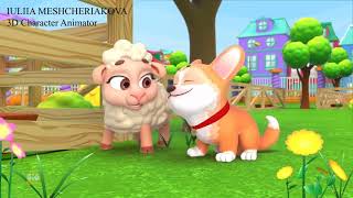 3D Animation Showreel 2023 Baby Big Cheese  Animal Sound Song Sheep [upl. by Lennej]