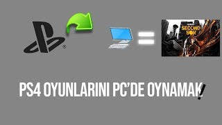 PS4 Oyunlarını PCde Oynamak TRde İLK [upl. by Pulling216]