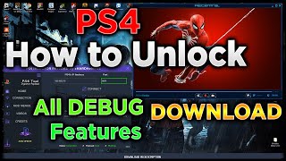 PS4 1200 How to Unlock All Debug Features Tutorial  Download [upl. by Agretha]