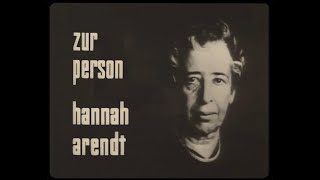 Entrevista O que fica é a língua materna  Hannah Arendt 1964  Legendas em Português  CEHA [upl. by Elyn777]