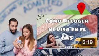 COMO RECOGER MI VISA EN EL CAS  2 PARTE [upl. by Teriann9]