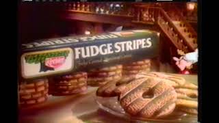 Keebler Fudge Stripes cookies commercial 1984 [upl. by Esiom]