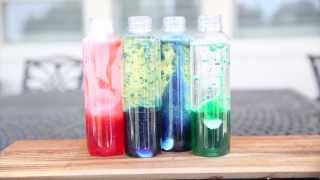 How to Make A Lava Lamp Bottle Fun for Kids [upl. by Nicholle716]