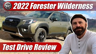 2022 Subaru Forester Wilderness Test Drive Review [upl. by Aribold]