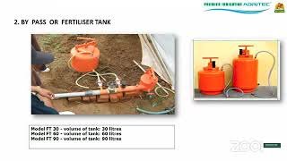 2 Maintenance and fertigation aspects of Drip Irrigation webinar recording [upl. by Mic]