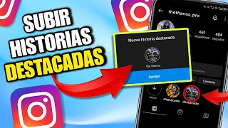 Cómo Poner HISTORIAS DESTACADAS en Instagram sin PUBLICAR 24 horas 2024 [upl. by Barker]