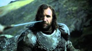 Game of Thrones  Sandor quotThe Houndquot Clegane vs Brienne of Tarth [upl. by Angelita]